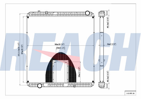 Freightliner Freightliner/Sterling Columbia W/Pto -Mt Radiator 2006-2010 524935003