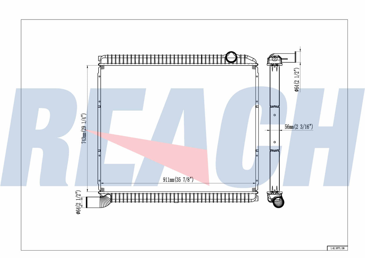 International Paystar Radiator 2008-2011 1S180140