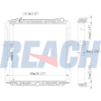 Mercedes Benz Truck Radiator A9615001200