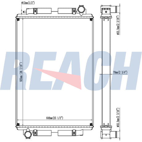 Mercedes Benz E-Class (W212) Radiator 2010-Present A6345000102