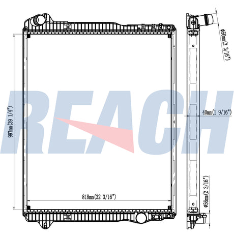 Scania Scania;G Serie G450/G500 Radiator 2439720