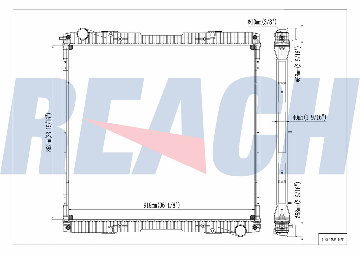 Scania G 230 Radiator 2003-Present 1776026