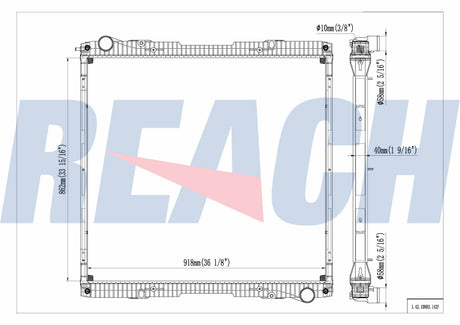 Scania G 230 Radiator 2003-Present 1776026