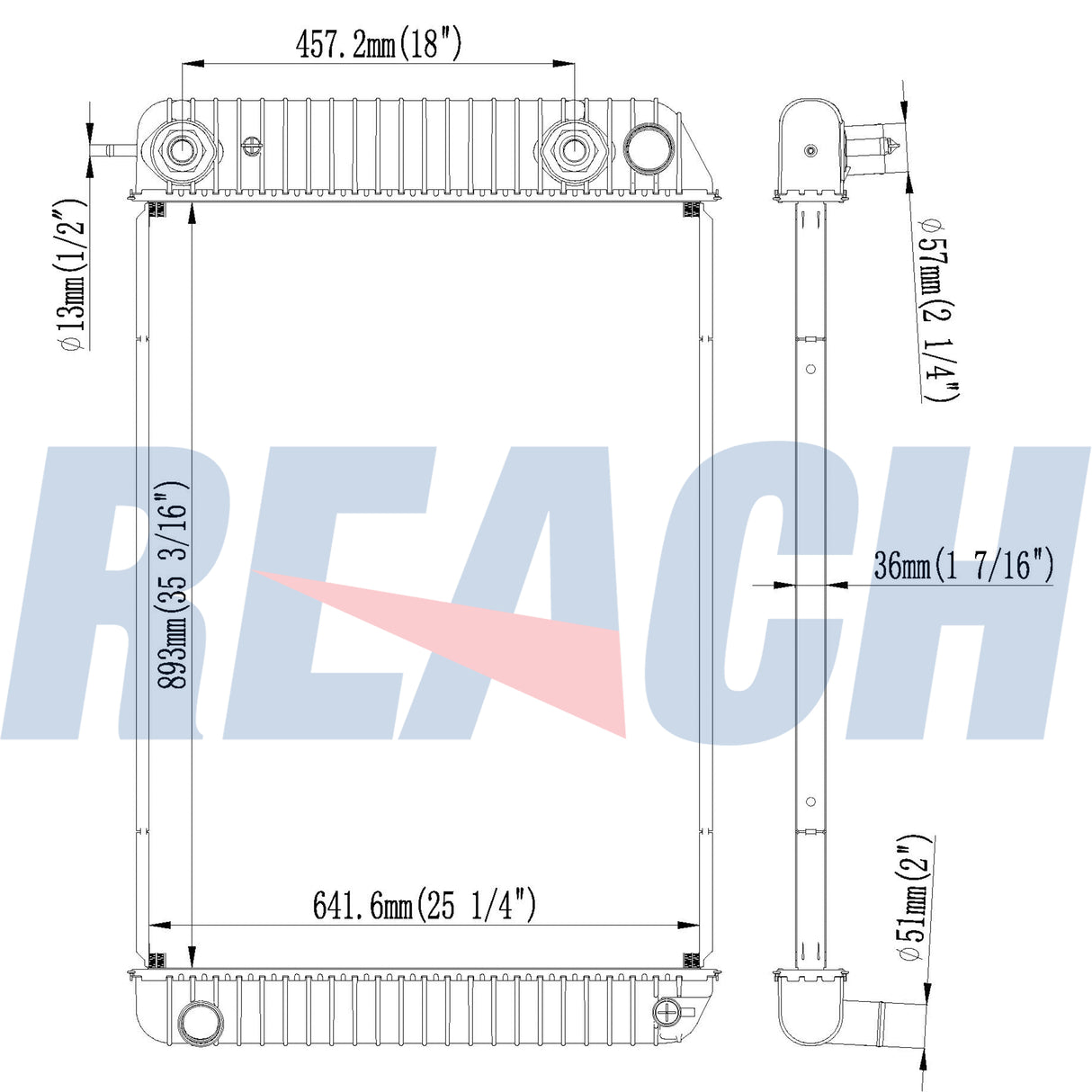 Chevrolet Chevy/Gm-Kodiak/Topkick Radiator 1990-1998 20815