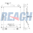 Hino Hino-165/185 Radiator 2008-2010 1.64e+304