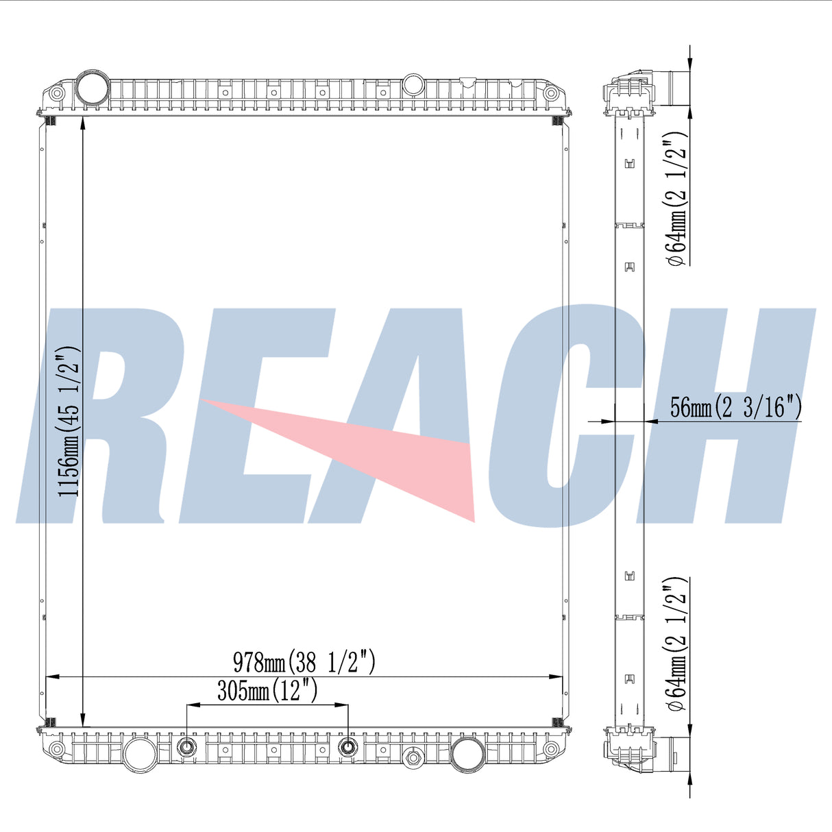 Freightliner Freightliner-Cascadia Radiator 2008-2010 S8110PA