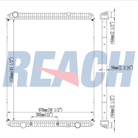 Freightliner Freightliner-Cascadia Radiator 2008-2010 S8110PA