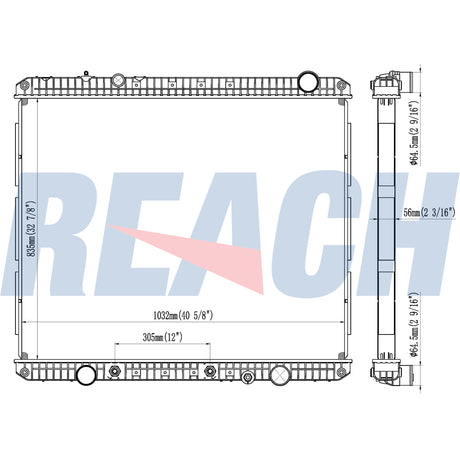 Freightliner /Sterling Radiator 800110