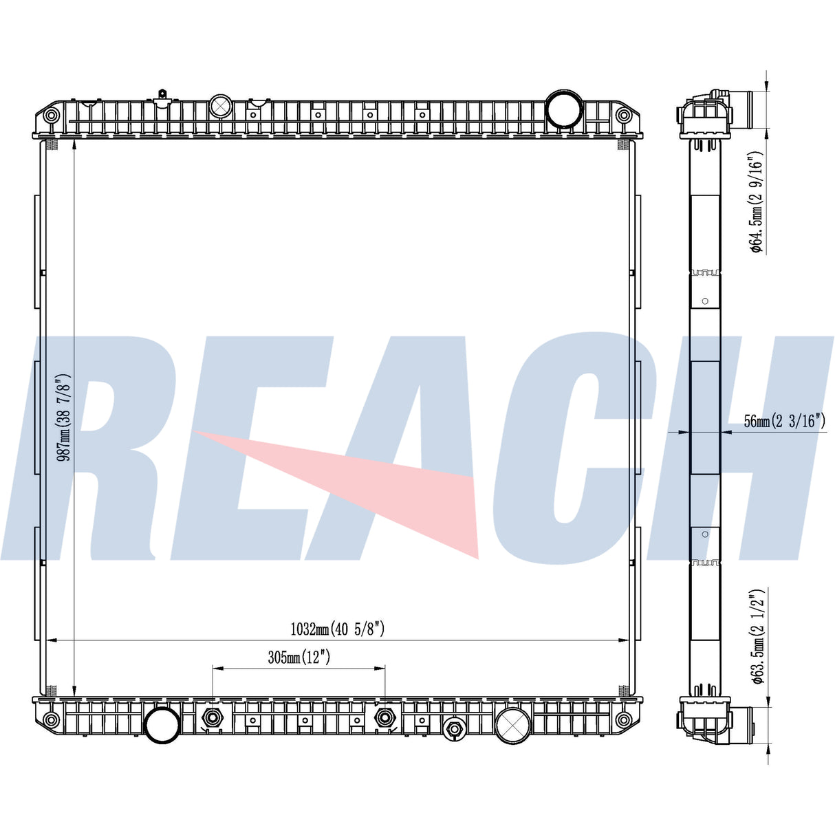 Freightliner /Sterling Radiator 800111PT