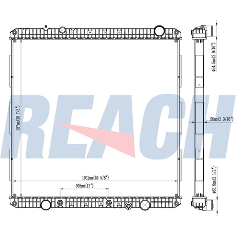 Freightliner /Sterling Radiator 800111PT