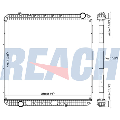 Freightliner /Sterling Radiator 530676001