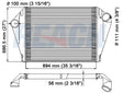 Ford / Sterling 9000 / 9500 Charge Air Cooler 1992-1997 F4HT8009MB