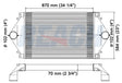 Volvo, Mack Wg Charge Air Cooler 1996-2001 219010004