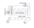 International Navistar 8600 / 9000 Charge Air Cooler 2003-2007 1E5122