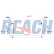 Citroen Dispatch 1.9 Td Charge Air Cooler 1994-Present 3840000000