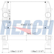 International Charge Air Cooler 1651980C1