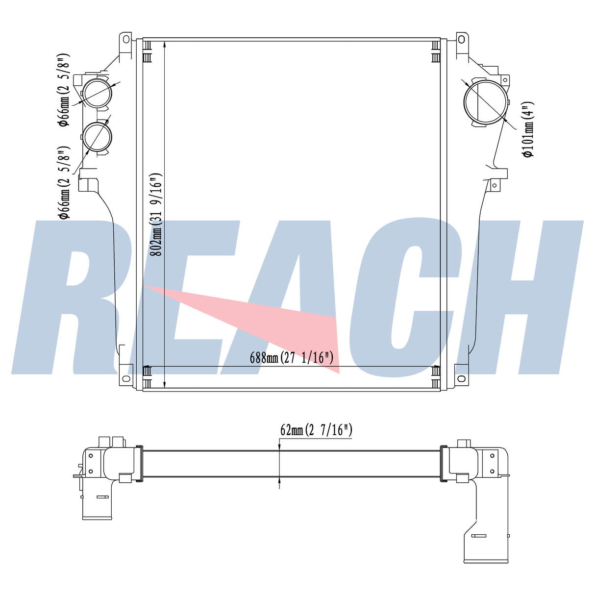 Charge Air Cooler 75053900009