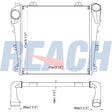 Freightliner Charge Air Cooler BHTD6168