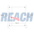 Iveco Eurotrakker/Eurotrakker Charge Air Cooler 1993-2004 41218267