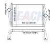 Freightliner Columbia Bar And Plate Charge Air Cooler 1990-2007 A0519870001