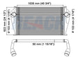 International Navistar Bar And Plate Charge Air Cooler 8000-9000 1S0035950000