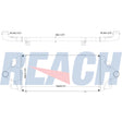 Chevrolet Chevy/Gm-Topkick 6000/7000/8000 7.2l/7.8l Diesel Charge Air Cooler 2007-2009 15752110