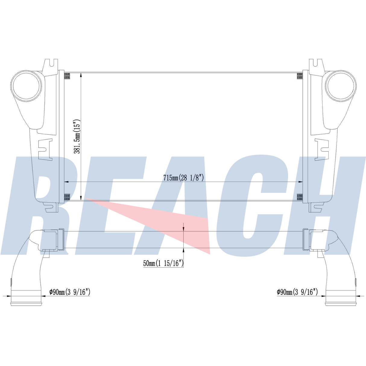 Freightliner Freightliner/Sterling-Acterra/Flt C2 Charge Air Cooler 1030357