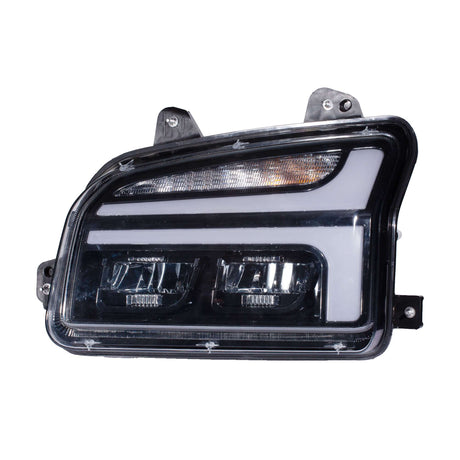 Kenworth T880 2019 - Up Head Light Black Assembly LED 12V Performance Driver 
