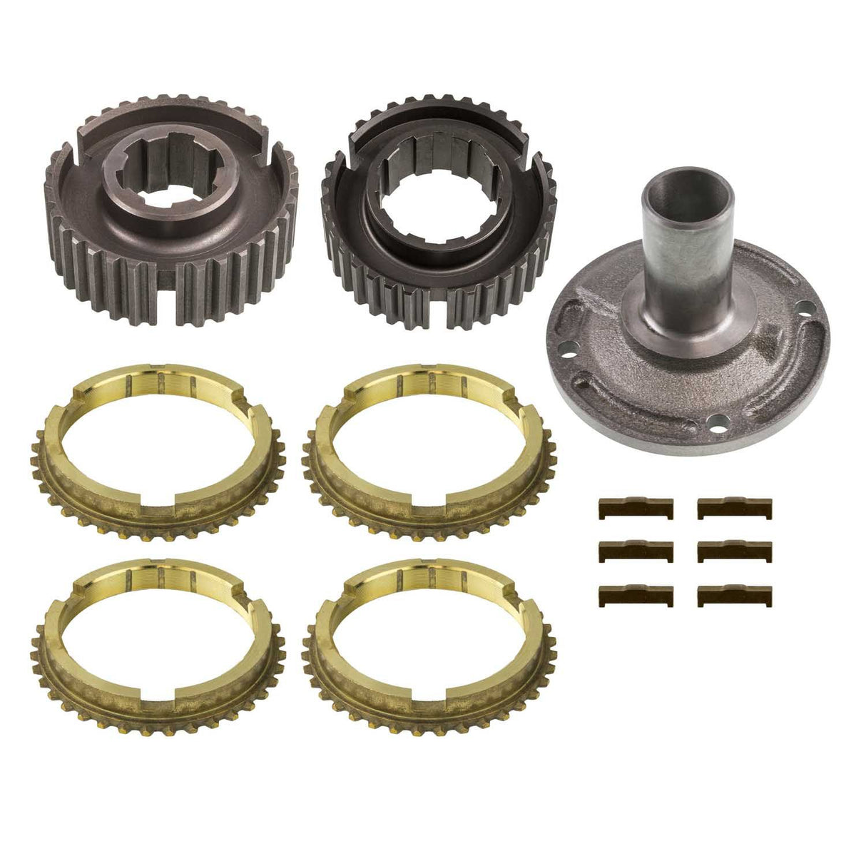 T-10 RET-HUB-RING-KEYS