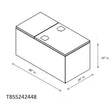 TRLR TBOX 24"H-24"D-48"W SD