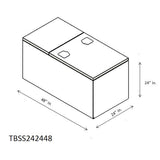 TRLR TBOX 24"H-24"D-48"W SD
