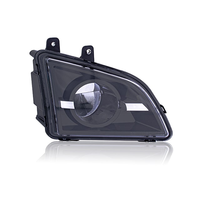 Volvo VNL Fog Light Normal Black Driver Side 2018 and Newer