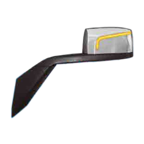 Volvo VNL Hood Mirror Chrome with LED Light 2004 & Newer Driver Side 