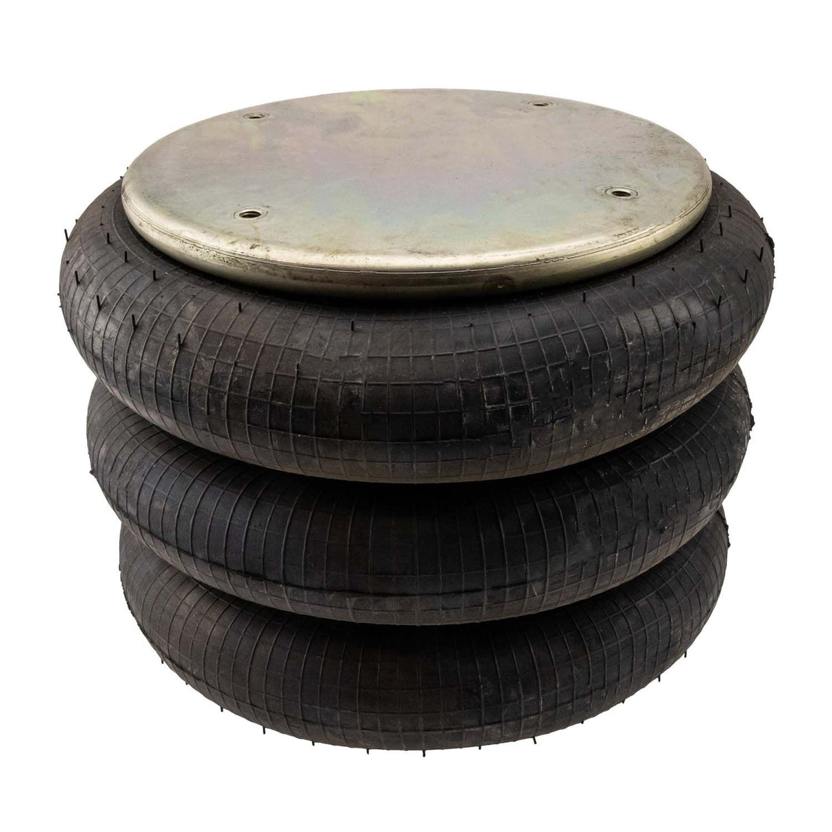 Triple Convoluted Air Spring with Aluminum Base, Replaces Firestone