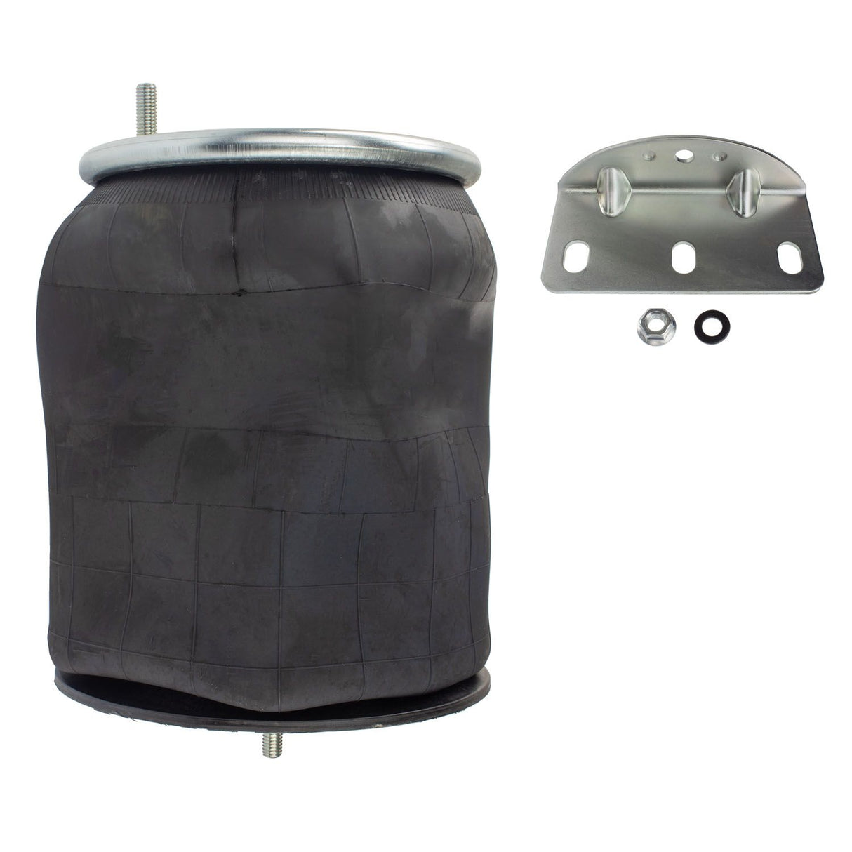Rolling Lobe Air Spring with Aluminum Base, Replaces Goodyear