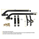 FENDER MOUNTING KIT BLK