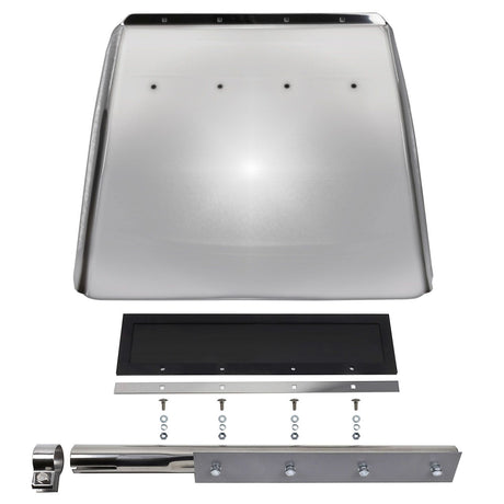 Stainless Steel Fender 24" x 25"