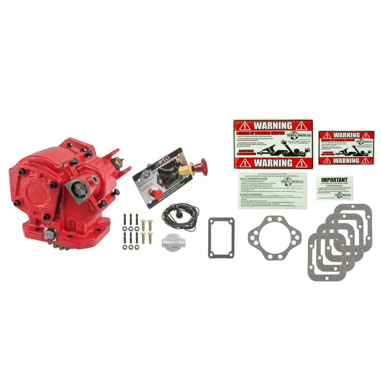6-Bolt Direct Mount PTO with Air Shift