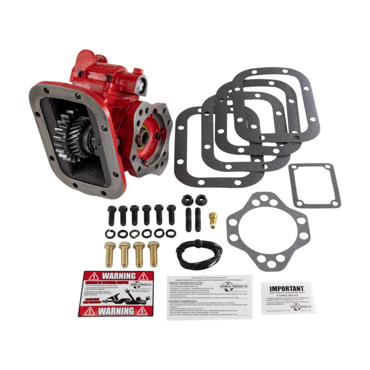 8-Bolt Direct Mount PTO with Air Shift