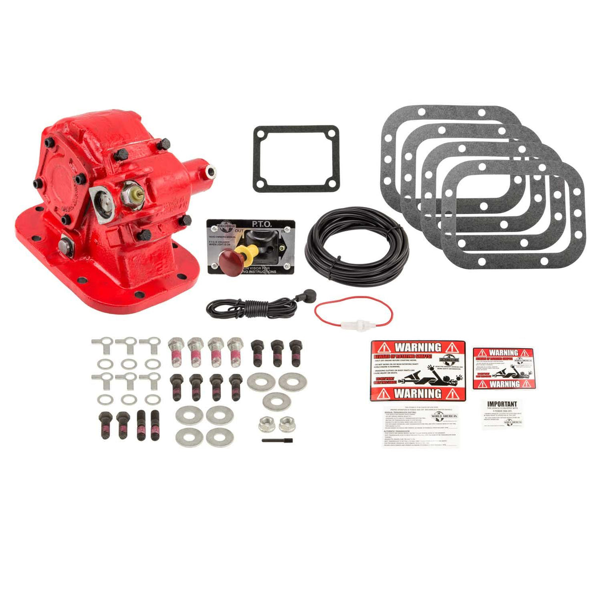 8-Bolt Remote Mount PTO with Air Shift