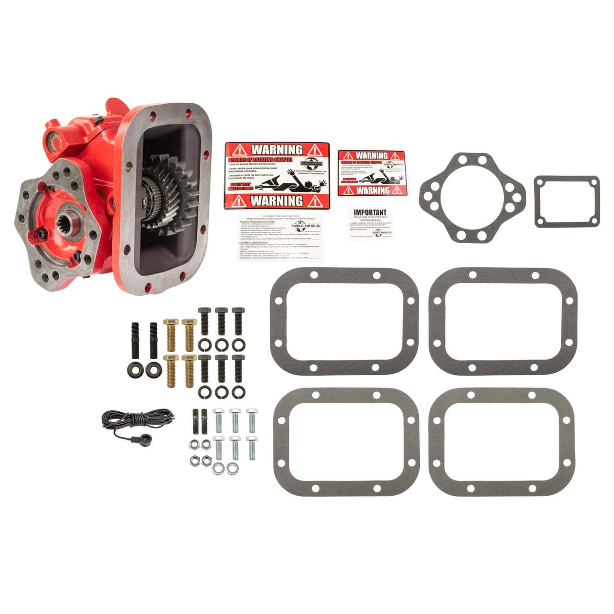 8-Bolt Direct Mount PTO with Air Shift