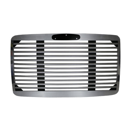 Black w/Brushed Aluminum Grille W/O Bug Screen Freightliner C112/120 1997-2004