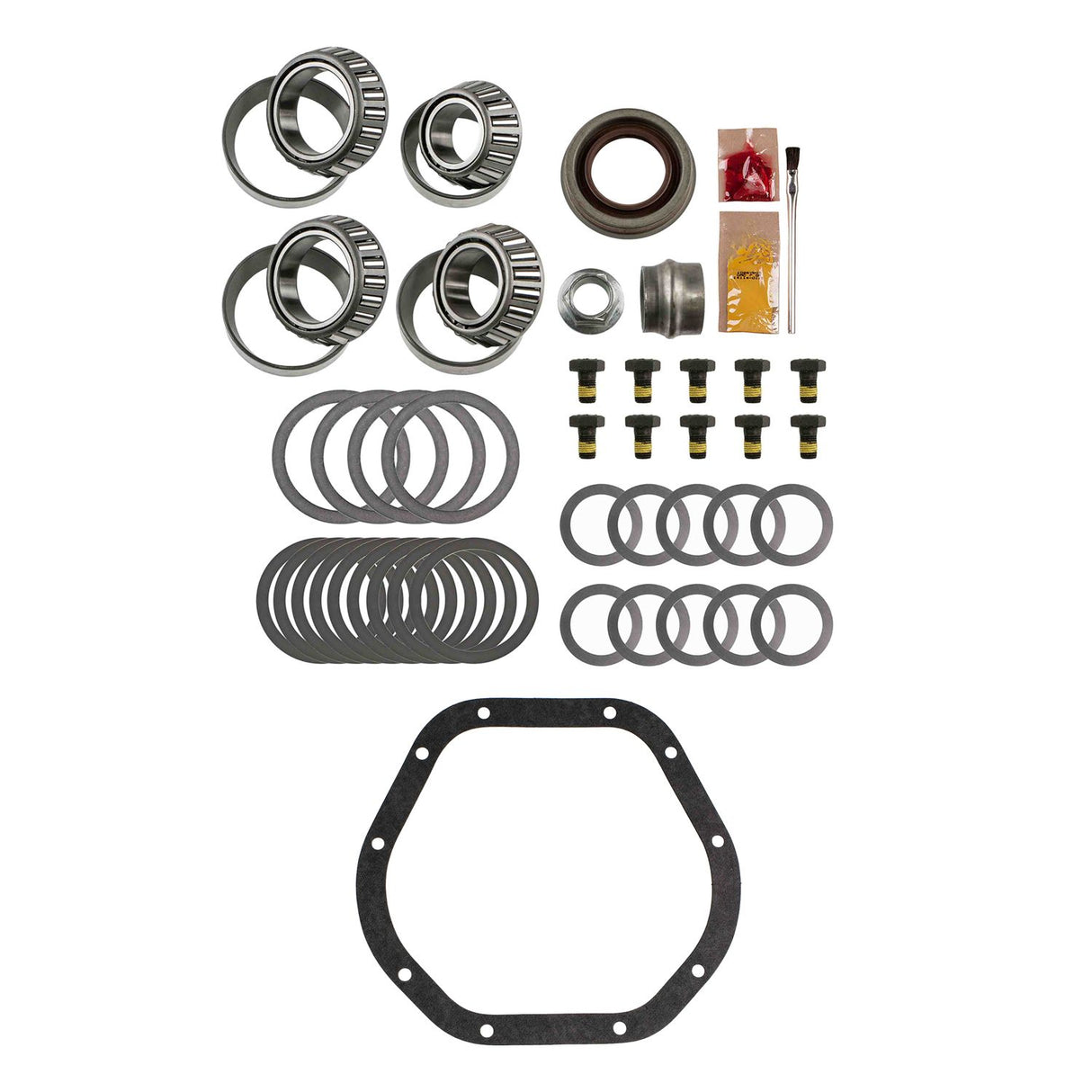 Front Master Kit for a Dana 44 JK Reverse Differential with Koyo Tapered Bearings