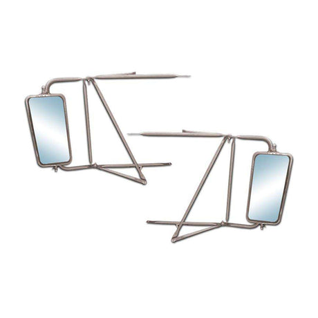 Kenworth T800 Door Mirror Stainless Steel 