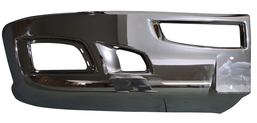 Kenworth T660 Bumper End Chrome Driver Side 2008 - 2017