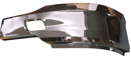 Aftermarket Replacement Bumper End Chrome Plastic Driver Side For 13 - 22 Kenworth T680