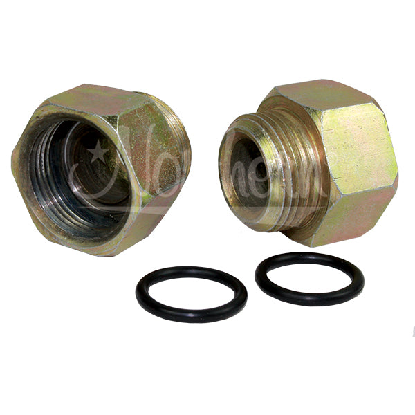 RW8047 ADAPTERS-3/4 NPT MALE X;1-1/16-14 UNF ORING-PAIR