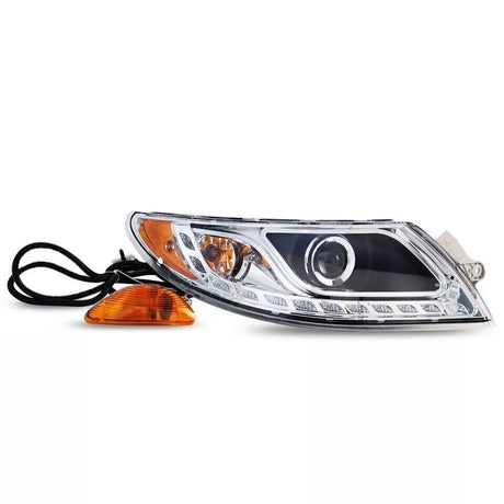 International 4300 , 4400 Halogen Headlight Assembly Passenger Side With Projector 2001 - 2012