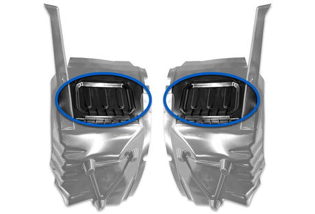 Kenworth T680 Mudguard Linear Fender Complete Driver Side 2022 and Newer