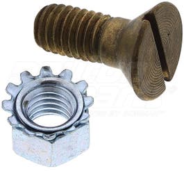 Brake Block Bolt - 3/8-16 X 1.00 Brass Keps 100 Pieces in Box 01-620 145C038100BN 145.C038100BN 15X1605 499102
